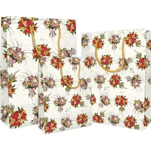 Decorative handbag DaVinci BXS502096 Fiori large