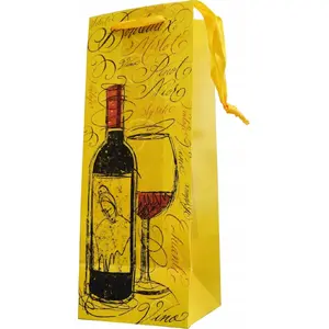 Paper gift bag Canpol TL-50 bottle-shaped 12.7×33×11.3 cm
