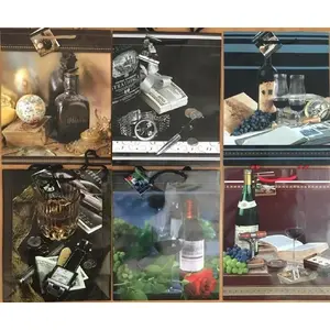 Gift bag Panorama PL-6 decorative laminated, assorted men's designs, MPN 293324