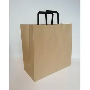 Бумажный пакет Fresh Torebka gładka KRAFT 320x300x150 — крафт-бумага, размеры 320×300×150 мм