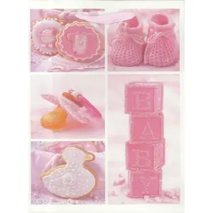 Gift bag WDS Sandomierz Baby design, model 1328-03, paper gift sack (MPN 310001)