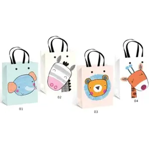 Gift bag w&k KR 2166 M UV — decorative paper gift bag with UV finish