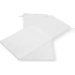 MFP paper jute bags white 36x15 cm, pack of 2 — reusable packaging accessory