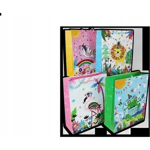 Gift bag Polsirhurt 26×32×10 cm, Polsirhurt MIX, paper carry bag for presents