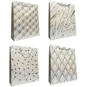 Gift bag Jupiter - universal S size, metallic mix finish