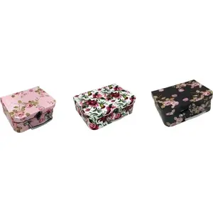 Suitcase box Ziemia Obiecana 25×18.8×8.8 cm with handle and lock, model 515505