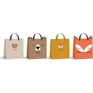 Gift bag INTERDRUK BB Friends small with handles – mixed design, paper carry bag