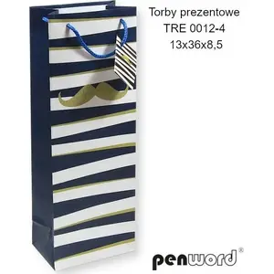 Gift Bag Polsirhurt 13×36×8.5 cm, paper gift bag mix, Polsirhurt 585205