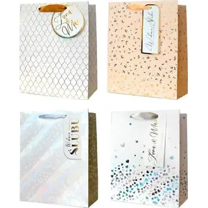 Gift bag KUKARTKA Torba QPS Ślub MIX – assorted wedding gift bags by KUKARTKA