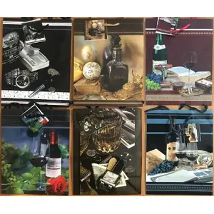 Decorative Laminated Gift Bag Panorama PL-2 set 39 men's — laminated paper gift bag