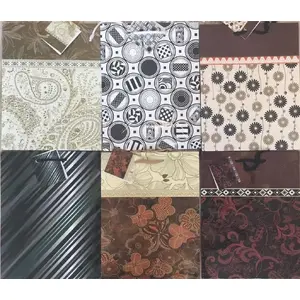 Gift Bag INTERDRUK PL-2 decorative laminated paper bag, assorted graphic designs
