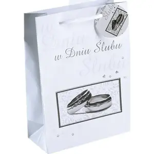 Gift bag Avanti TŚ-1 — wedding gift bag, decorative paper carry bag