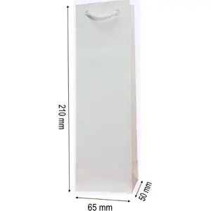 Decorative single-color gift bag MERplus model 318956 by MERplus