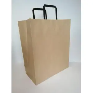 Papīra maisiņš Fresh modelis 496489, kraft, gluds, 320×380×150 mm