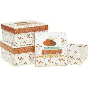 Gift box set TEKA PUWL-22001-KW 3 pcs ROZETTE