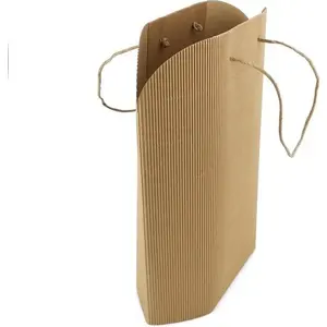 Gift kraft bag small (6 pcs) Paw — kraft paper small gift bags, pack of 6
