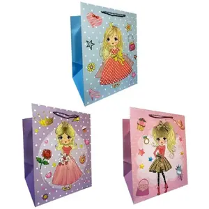 Gift decorative bag Jupiter 26×32×20 cm model 2821-SD20 — mix, price per piece