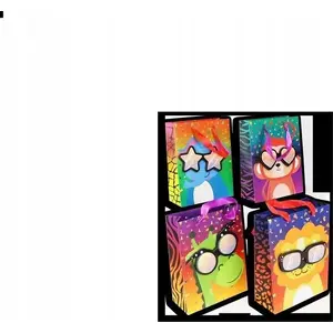 Gift bag Polsirhurt 26×32×10 cm MIX by Polsirhurt — assorted designs, paper carry bag