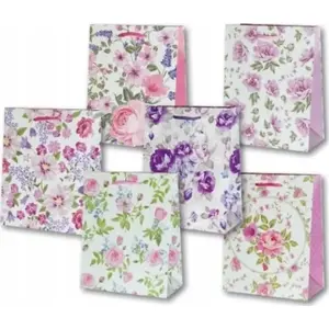 Decorative Laminated Gift Bag Panorama PL-2 small 69 floral