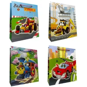 Gift bag for children, size L, boy design, Jupiter