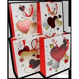Gift bag Polsirhurt 26×32×10 cm, Polsirhurt MIX — paper gift bag, assorted designs