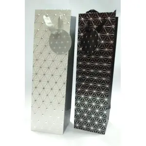 Gift Bag Polsirhurt TRB 38-4 36x10.5x10.5 cm brown, pack of 12