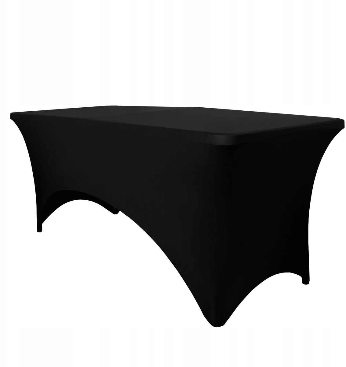 Elastīgs galdauts‑pārvalks 180 cm catering/dārza galdam