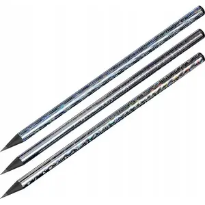 Pencil Berlingo 604812 — wooden black pencil, mixed pack