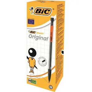 Mehāniskais zīmulis BIC Matic Original komplekts 12 gab. – BIC 395701, pildāms