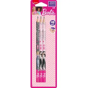 Graphite pencil pack Maped HB 6 pcs — HB hardness, 6 pencils, multicolour packaging