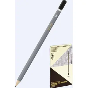 Mehānisko zīmuli komplekts Grand — 12 gab. metāla kastītē, Grand, MPN 312836