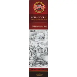 Grafīta zīmulis KOH-I-NOOR 1860/3H — ciets saturs (3H)