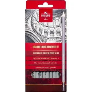 Graphite Pencil Set KOH-I-NOOR 1860 — 12 pieces, assorted hardness