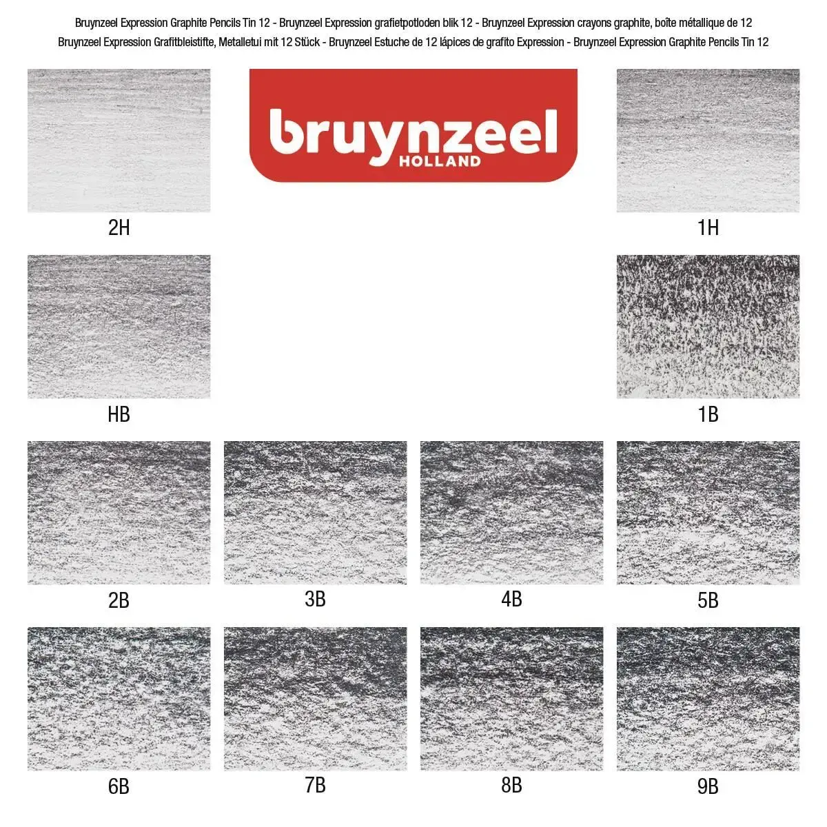 Bruynzeel 60311012 графитовые карандаши, 12 шт. Photo 4