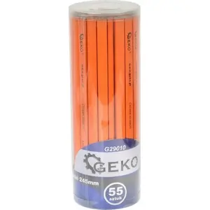 Galdnieka zīmulis GEKO G29010 — 245 mm HB, tuba 55 gab. (kaste 550)