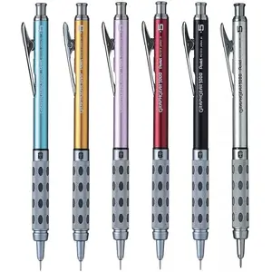 Mākslīgais zīmulis PENTEL GraphGear 1000 0.5 mm — metāla rokturis, izvelkams gals, precīzai zīmēšanai