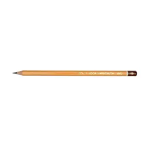 Piepildījumi zīmuļiem KOH-I-NOOR 1500 — 2,5 mm, 5B, sešstūra, 12 gab.