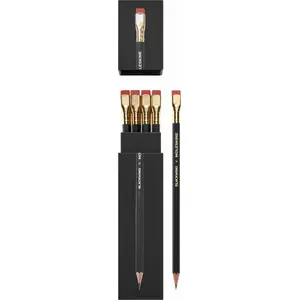 Pencil set Moleskine Blackwing x Moleskine — pack of 12, hard pencils, collaborative edition