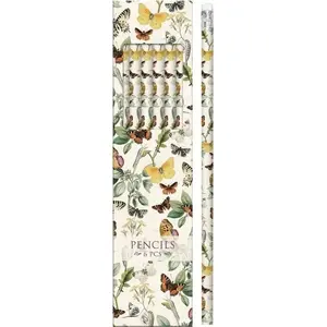 Skona Ting decorative pencils STPEN11 butterflies – set of 6 colored pencils