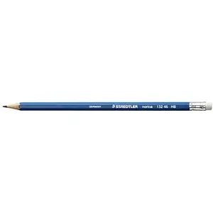 Карандаш офисный Staedtler Norica с резинкой olk1410022 — деревянный графитный карандаш с ластиком