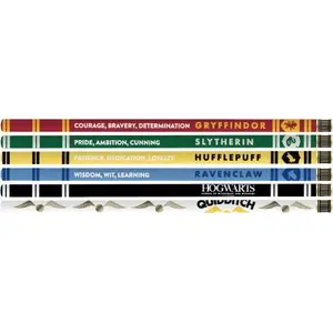 Pencil set Harry Potter House Pride in box — 6-piece pencil set, brand: Harry Potter
