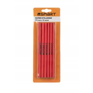 Carpenter pencils Smart365 175 mm soft lead, pack of 12