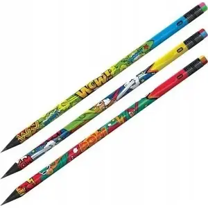 Pencil Berlingo Hype HB – wooden black HB writing pencil