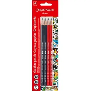 Zīmuļu komplekts No name CARAN D'ACHE CD341-704, 4 gab. blistera iepakojumā