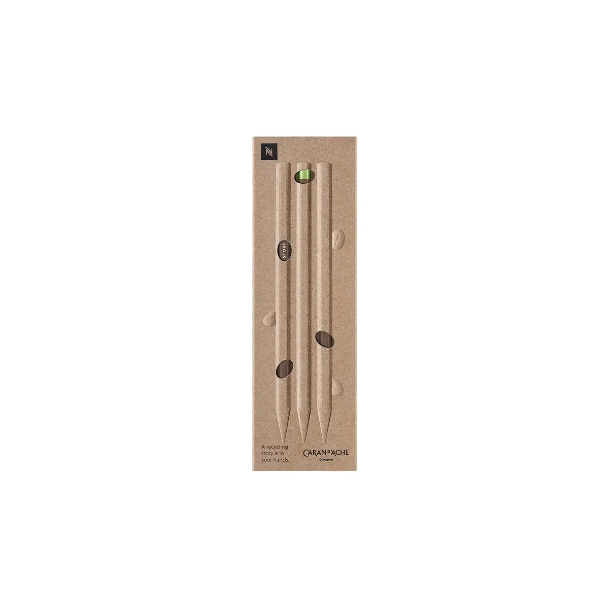 Caran d’Arche Набор 3 Nespresso Swiss Wood Photo 3