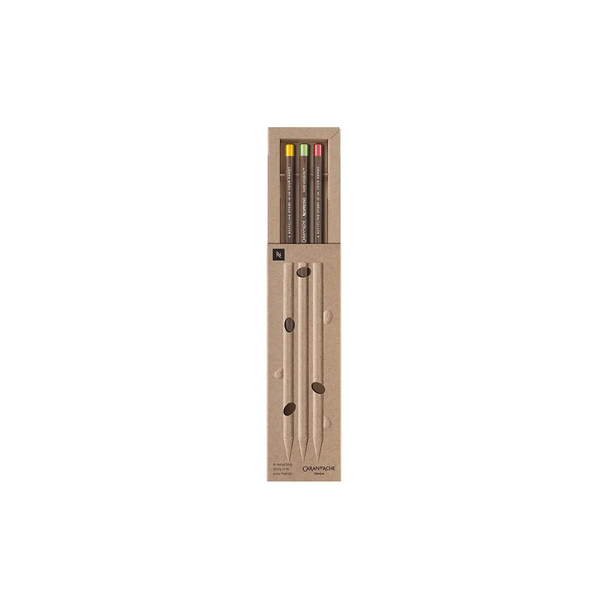 Caran d’Arche Набор 3 Nespresso Swiss Wood Photo 4