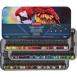 Colored pencils Derwent Chromaflow 150 pcs – Derwent, set of 150 colored pencils