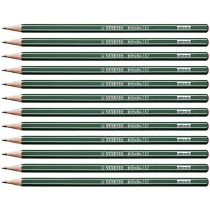 Pildspalvas vadi Stabilo Othello 4H, 3 mm, sešstūrveida, iepakojumā 12 gab.