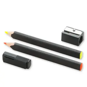 Krāsu zīmuļu komplekts Moleskine MS-132974 — 2 gab. (oranžs, dzeltens), papīra kastītē