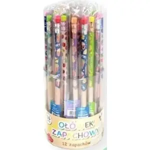 Fragrance Pencil Pack TEKA 36 pieces — scented pencils for stationery and crafts